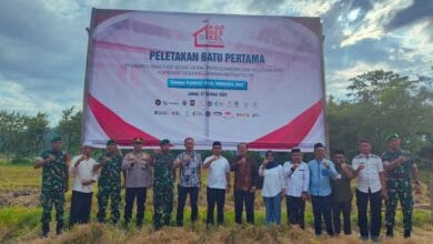 Groundbreaking gerai Koperasi Desa Merah Putih