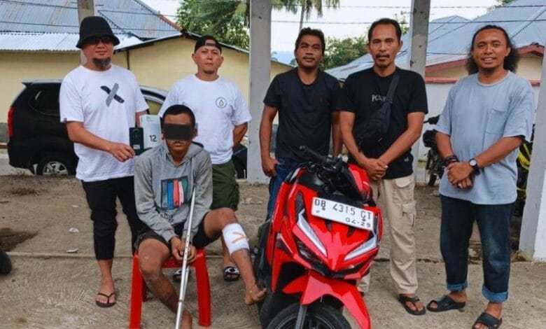 Penangkapan curanmor Kotamobagu