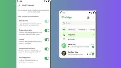 WhatsApp parent-managed account